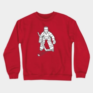 Hockey Goalie Crewneck Sweatshirt